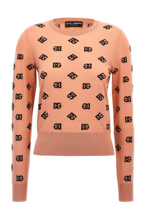 Светр з логотипом Рожевий DOLCE & GABBANA FXJ34TJFMGSF0473 Светр з логотипом Рожевий DOLCE & GABBANA FXJ34TJFMGSF0473