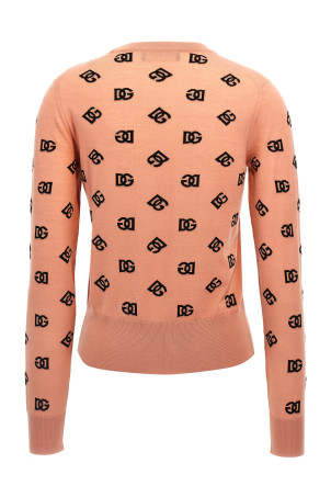 Светр з логотипом Рожевий DOLCE & GABBANA FXJ34TJFMGSF0473 Светр з логотипом Рожевий DOLCE & GABBANA FXJ34TJFMGSF0473