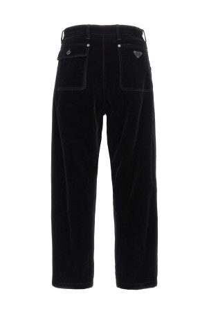 Velvet pants Black Velvet pants Black