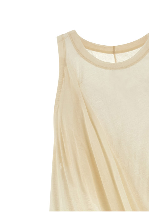 Топ RICK OWENS 'Anthem Tank' Бежевий RR01E5152UC21 Топ RICK OWENS 'Anthem Tank' Бежевий RR01E5152UC21