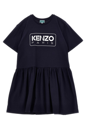 Сукня з логотипом Синя KENZO JUNIOR K61021MARINE Сукня з логотипом Синя KENZO JUNIOR K61021MARINE