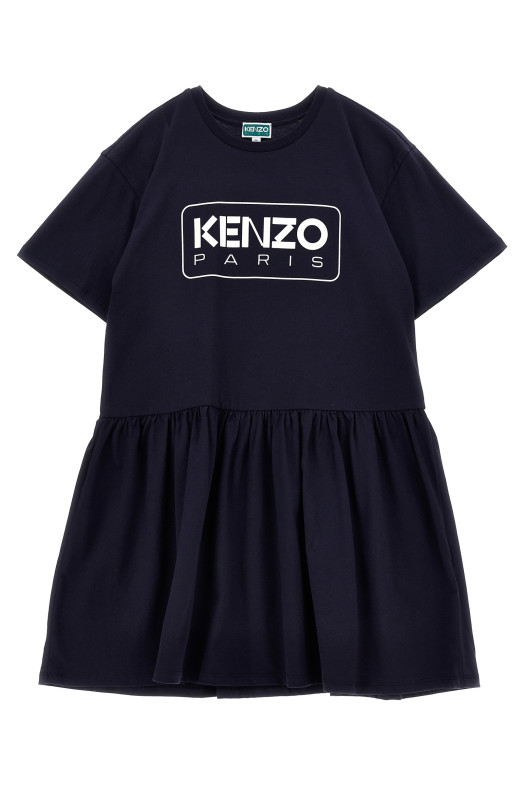 Платье с логотипом Синий KENZO JUNIOR K61021MARINE Платье с логотипом Синий KENZO JUNIOR K61021MARINE