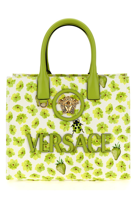 Сумка для покупок VERSACE 'La Medusa' Зеленый 10058611A135655G26V Сумка для покупок VERSACE 'La Medusa' Зеленый 10058611A135655G26V