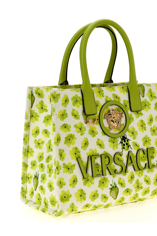 Сумка для покупок VERSACE 'La Medusa' Зеленый 10058611A135655G26V Сумка для покупок VERSACE 'La Medusa' Зеленый 10058611A135655G26V