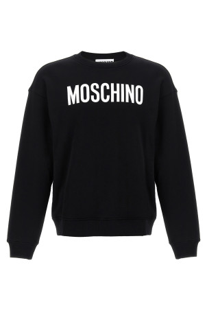 Толстовка с принтом логотипа Черный MOSCHINO A170402281555 Толстовка с принтом логотипа Черный MOSCHINO A170402281555
