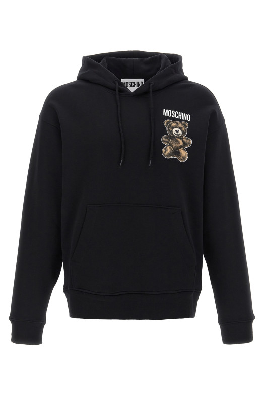'Teddy' print hoodie Black 'Teddy' print hoodie Black