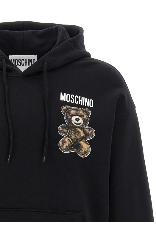 'Teddy' print hoodie Black 'Teddy' print hoodie Black