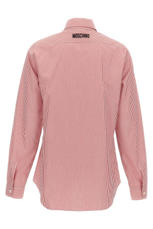 Рубашка с вышивкой MOSCHINO 'Oca' Красный A022705322115 Рубашка с вышивкой MOSCHINO 'Oca' Красный A022705322115