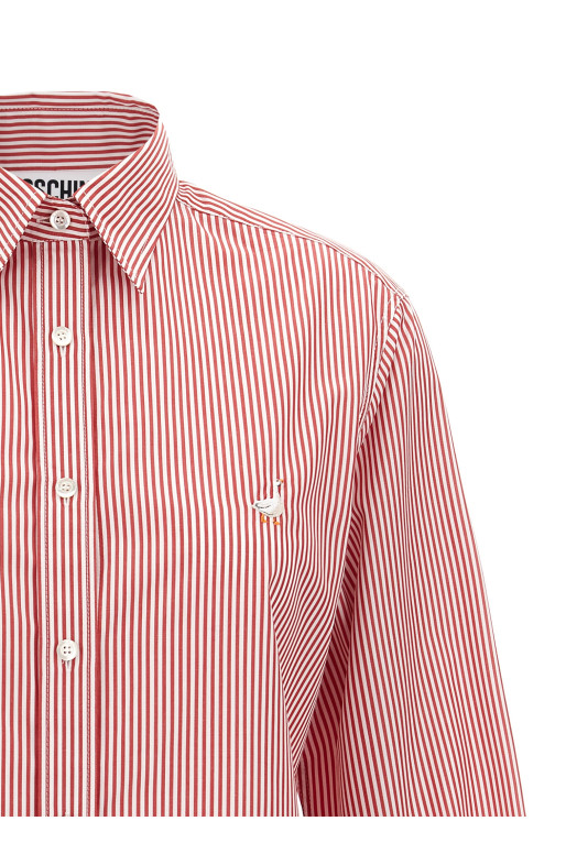 'Oca' embroidered shirt Red 'Oca' embroidered shirt Red