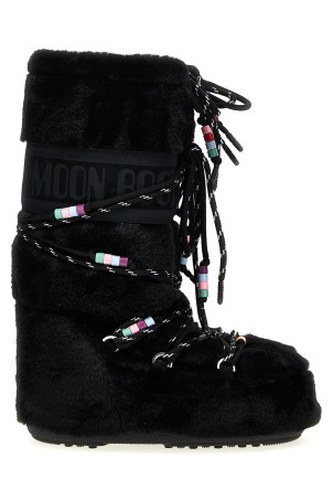 Чоботи MOON BOOT 'Icon Fauux Fur' Чорні 80D1408990N001 Чоботи MOON BOOT 'Icon Fauux Fur' Чорні 80D1408990N001