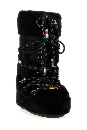 Чоботи MOON BOOT 'Icon Fauux Fur' Чорні 80D1408990N001 Чоботи MOON BOOT 'Icon Fauux Fur' Чорні 80D1408990N001