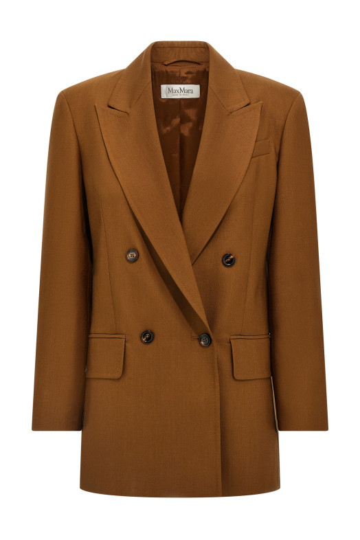 Блейзер MAX MARA 'Palanca' Коричневий 2511041071600014 Блейзер MAX MARA 'Palanca' Коричневий 2511041071600014