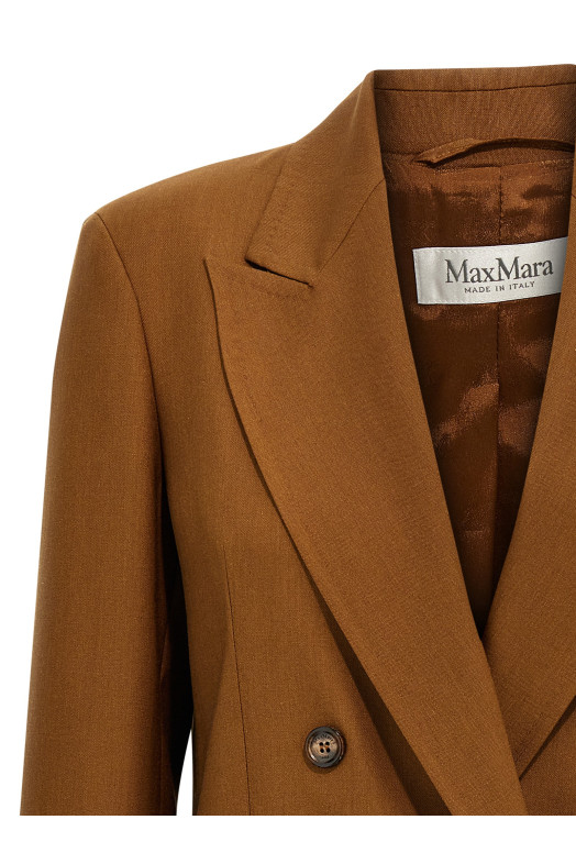 Блейзер MAX MARA 'Palanca' Коричневий 2511041071600014 Блейзер MAX MARA 'Palanca' Коричневий 2511041071600014