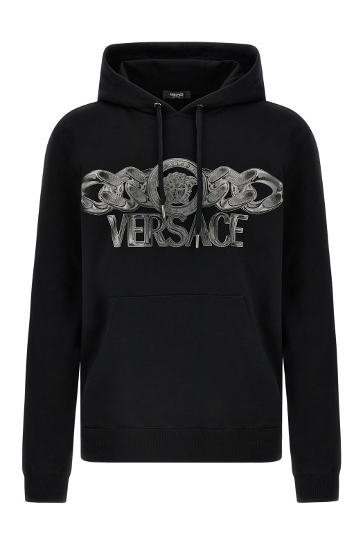 Logo print sweatshirt Black Logo print sweatshirt Black