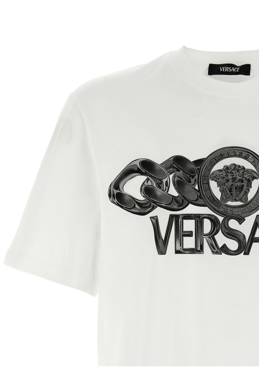 'Medusa' logo print T-shirt White 'Medusa' logo print T-shirt White
