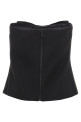 'Black Crepe Bandeau' top Black 'Black Crepe Bandeau' top Black