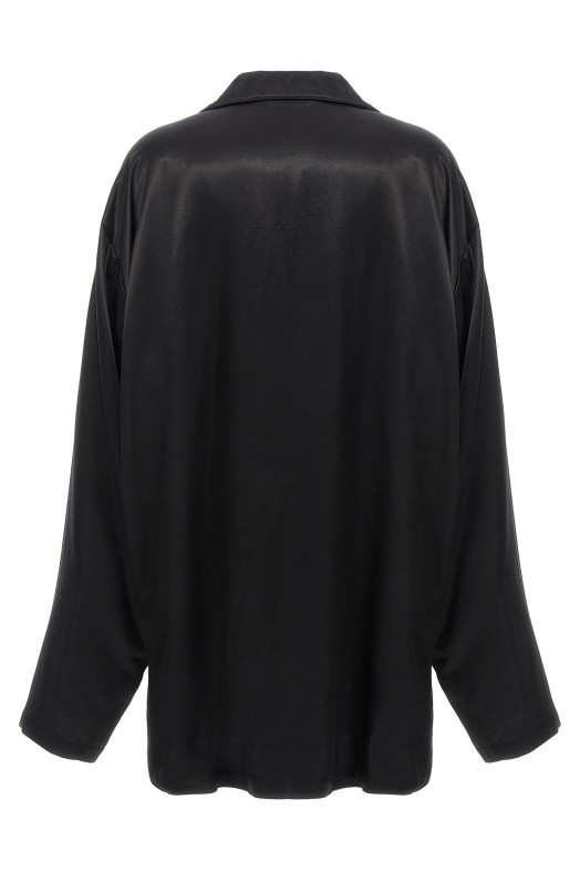 Рубашка с вышивкой Черный BALENCIAGA 818436TLO281000 Рубашка с вышивкой Черный BALENCIAGA 818436TLO281000