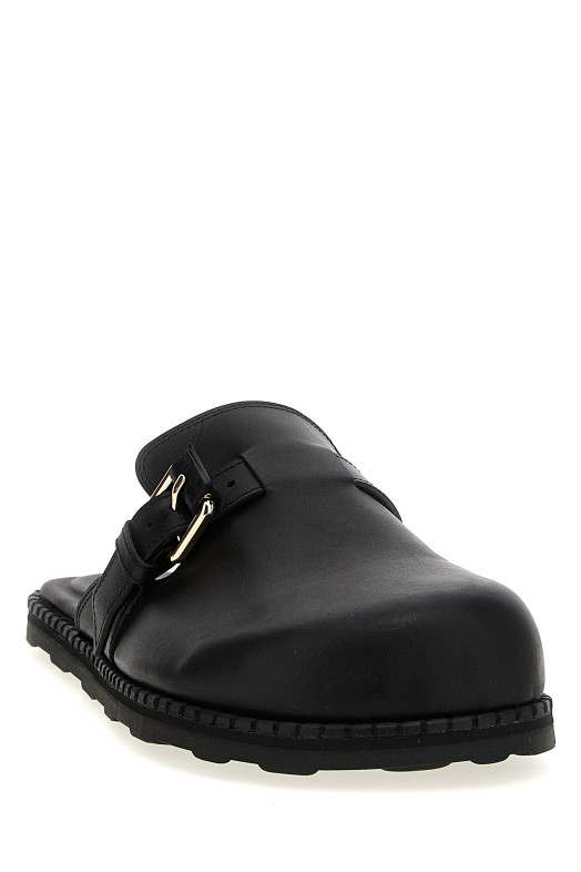 Сабо MOSCHINO 'Birky' Черный MB10152G0MGA0000 Сабо MOSCHINO 'Birky' Черный MB10152G0MGA0000