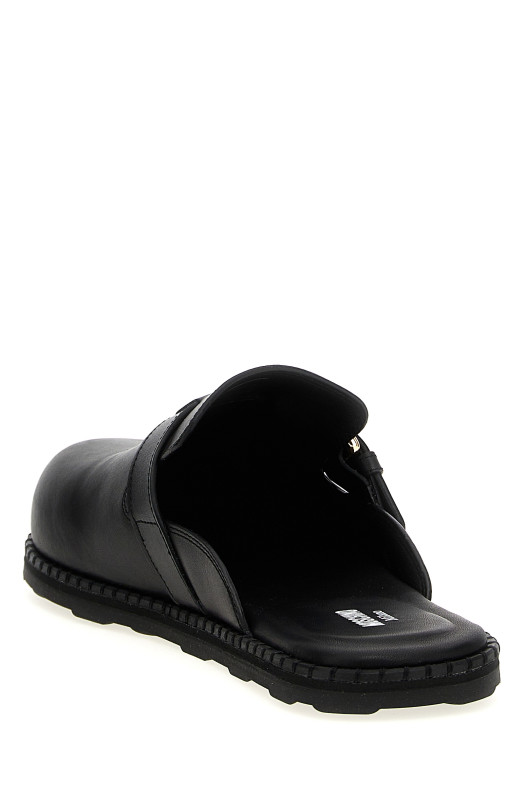 Сабо MOSCHINO 'Birky' Черный MB10152G0MGA0000 Сабо MOSCHINO 'Birky' Черный MB10152G0MGA0000