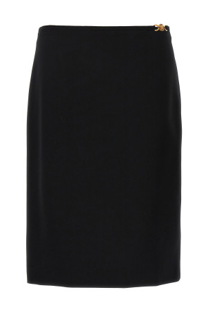 Midi skirt Black Midi skirt Black