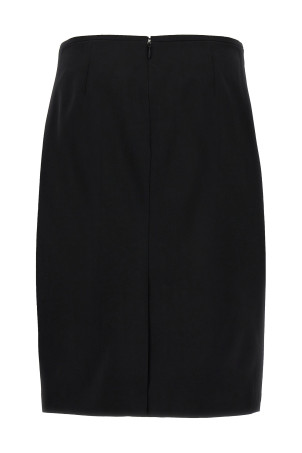 Midi skirt Black Midi skirt Black