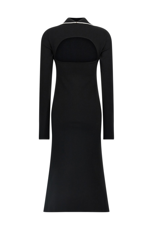 Платье SPORTMAX 'Operoso' Черно-серый 2512321071600005 Платье SPORTMAX 'Operoso' Черно-серый 2512321071600005