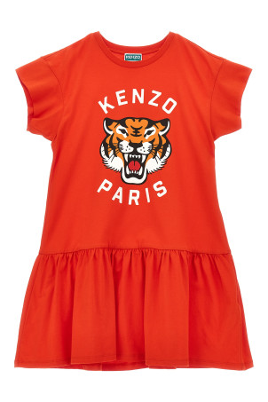Сукня з логотипом Червона KENZO JUNIOR K61025ROSSOVIVO Сукня з логотипом Червона KENZO JUNIOR K61025ROSSOVIVO
