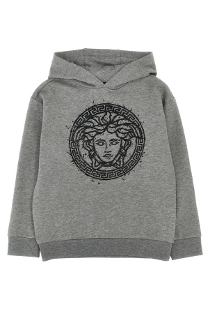 Худі VERSACE KIDS 'Medusa Splash' Сірий 10183331A130532E230 Худі VERSACE KIDS 'Medusa Splash' Сірий 10183331A130532E230