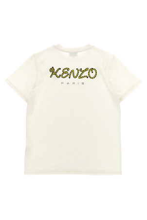 Футболка з логотипом Біла KENZO JUNIOR K61138BIANCOSPORCO Футболка з логотипом Біла KENZO JUNIOR K61138BIANCOSPORCO