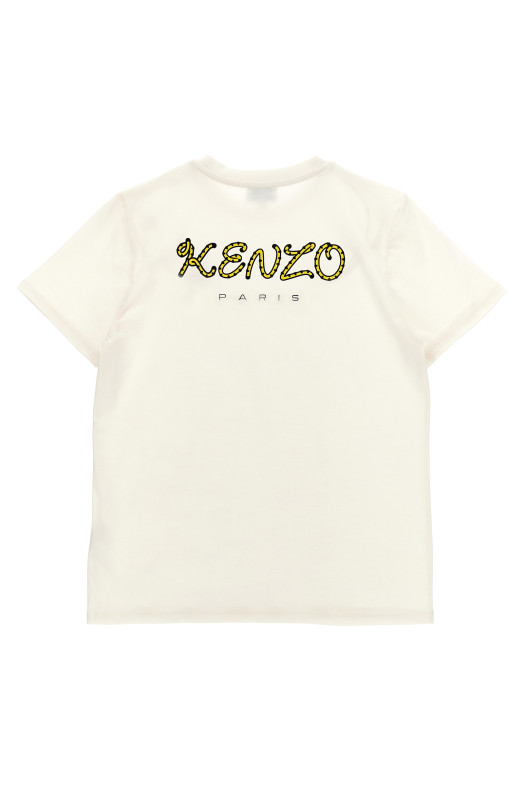 Футболка з логотипом Біла KENZO JUNIOR K61138BIANCOSPORCO Футболка з логотипом Біла KENZO JUNIOR K61138BIANCOSPORCO
