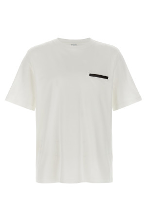 Футболка BERLUTI 'Leather Tab' белый R28JRS155001000 Футболка BERLUTI 'Leather Tab' белый R28JRS155001000