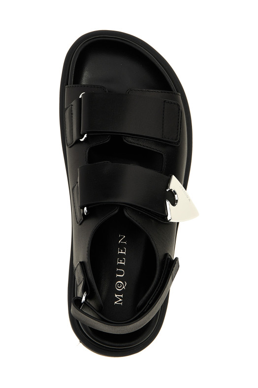 'Parachute' sandals Black