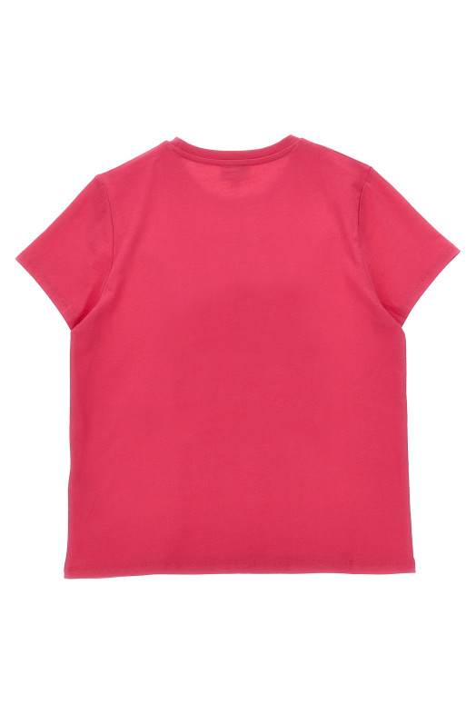 Футболка з логотипом Фуксія KENZO JUNIOR K61054LAMPONE Футболка з логотипом Фуксія KENZO JUNIOR K61054LAMPONE