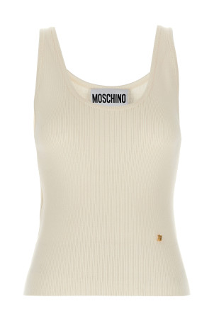 Трикотажный топ Белый MOSCHINO A088205010002 Трикотажный топ Белый MOSCHINO A088205010002