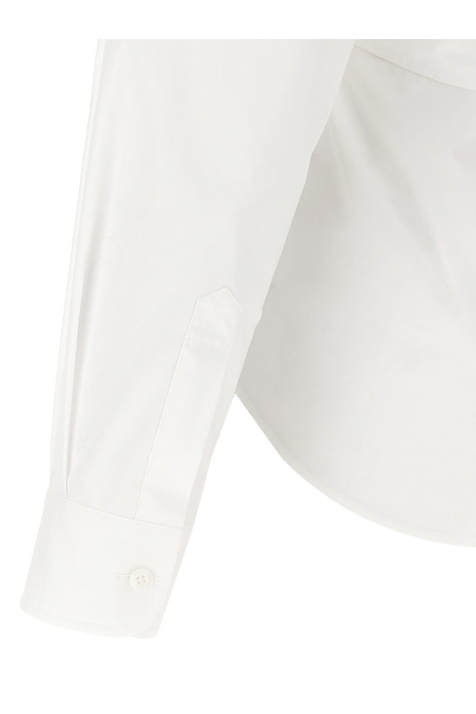 One-shoulder shirt White One-shoulder shirt White