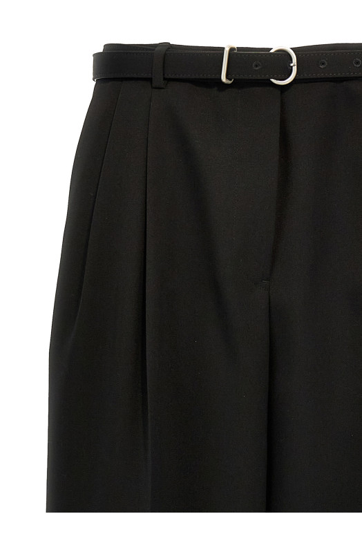 Шерстяні штани чорні JIL SANDER J04KA0116J40021001 Шерстяні штани чорні JIL SANDER J04KA0116J40021001