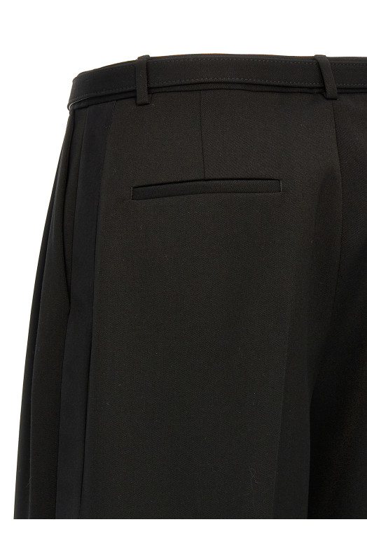 Шерстяні штани чорні JIL SANDER J04KA0116J40021001 Шерстяні штани чорні JIL SANDER J04KA0116J40021001