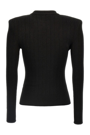 Свитер BALMAIN 'Chiocciola' Черный EF1KD001KB070PA Свитер BALMAIN 'Chiocciola' Черный EF1KD001KB070PA