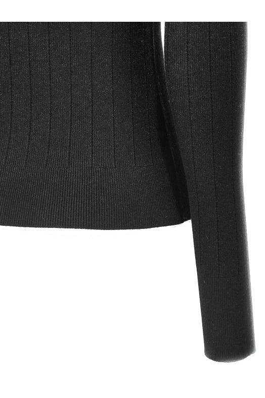 Светр BALMAIN 'Chiocciola' Чорний EF1KD001KB070PA Светр BALMAIN 'Chiocciola' Чорний EF1KD001KB070PA