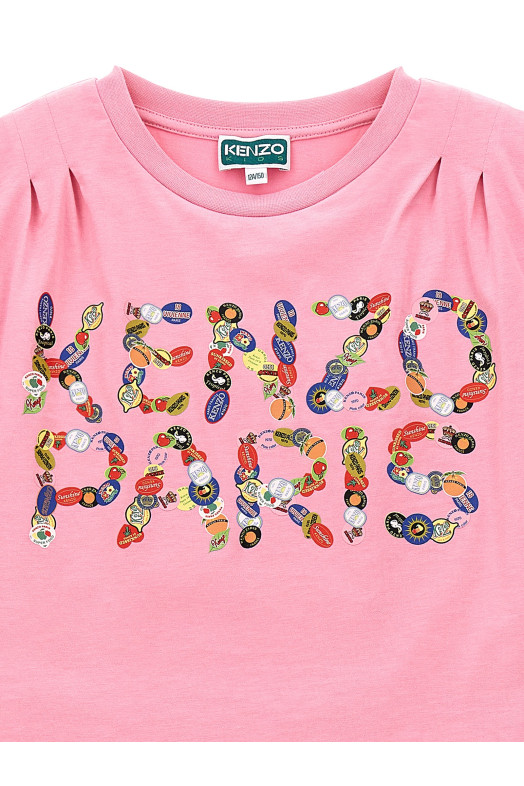 Футболка-сукня Рожевий KENZO JUNIOR K61029ROSA Футболка-сукня Рожевий KENZO JUNIOR K61029ROSA