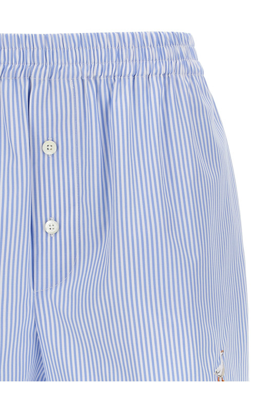 Poplin shorts BLUE Poplin shorts BLUE