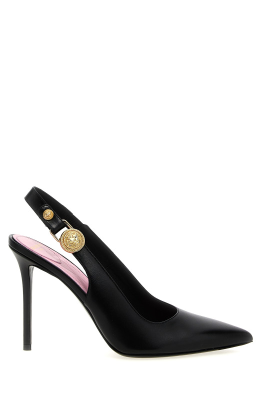 EvaBALMAIN ' slingback Black DN1UK047LVIT0PA