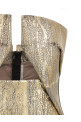 'Woven Prong' top Gold 'Woven Prong' top Gold