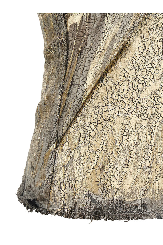 'Woven Prong' top Gold 'Woven Prong' top Gold