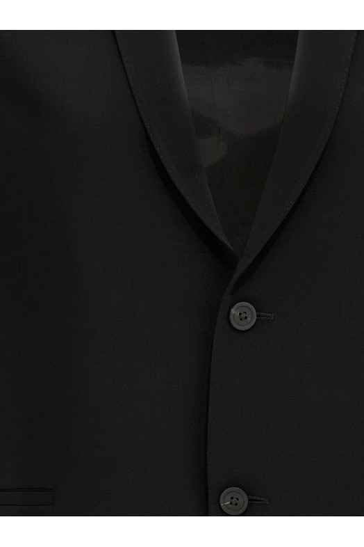 Gile RICK OWENS 'Dirt tailored SL' Black RP01E7768WLP09 Gile RICK OWENS 'Dirt tailored SL' Black RP01E7768WLP09