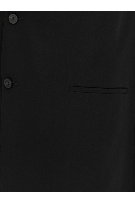 Gile RICK OWENS 'Dirt tailored SL' Black RP01E7768WLP09 Gile RICK OWENS 'Dirt tailored SL' Black RP01E7768WLP09