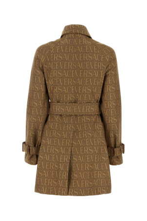 Вышитый тренч из полиэстера VERSACE (10108831A03315) Вышитый тренч из полиэстера VERSACE (10108831A03315)