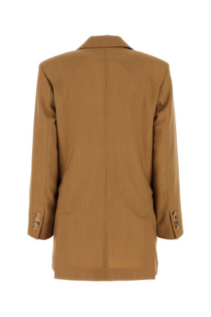 Блейзер из твила цвета верблюжьей шерсти Mirko Blue MAX MARA (2310460539600) Блейзер из твила цвета верблюжьей шерсти Mirko Blue MAX MARA (2310460539600)