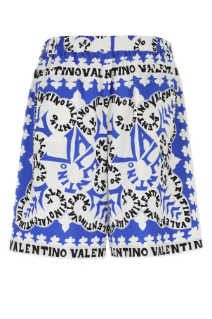 Printed poplin bermuda shorts VALENTINO GARAVANI (2V3RDC6493Y)