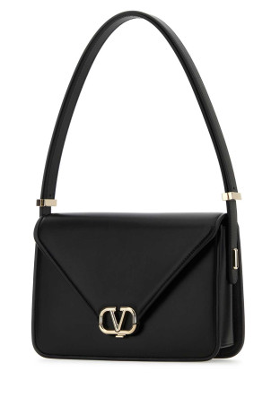 Чорна шкіряна сумка через плече VLogo Чорна VALENTINO GARAVANI (3W2B0M50IAI) Чорна шкіряна сумка через плече VLogo Чорна VALENTINO GARAVANI (3W2B0M50IAI)